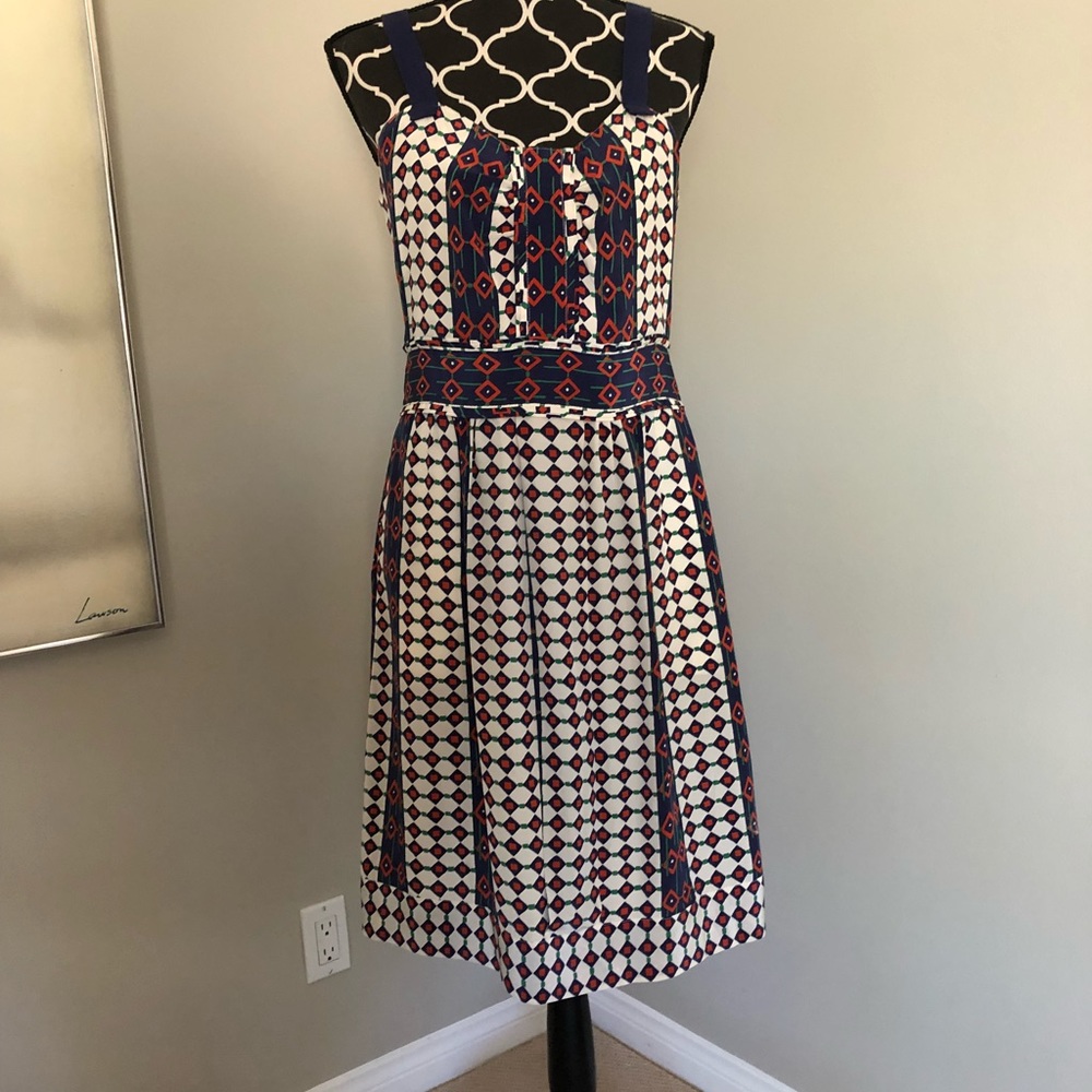 Marc by Marc Jacobs Patterned Silk Dress